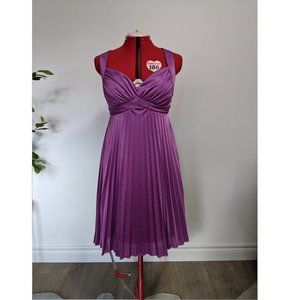 Le chateau - Orchid fusia pleated dress